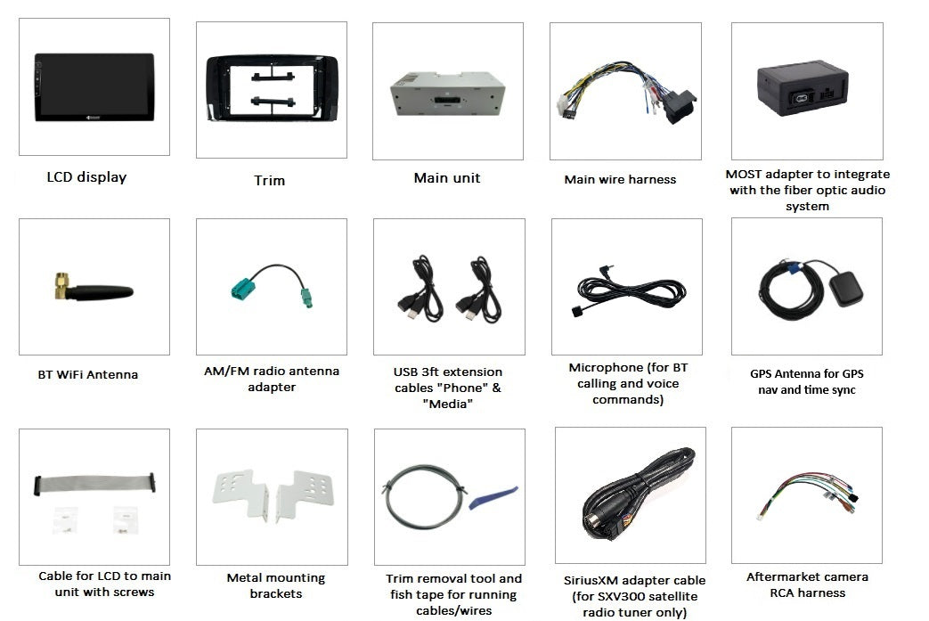 Dynavin D9-DF431 Multimedia Stereo System for Mercedes R Class 2006-2014 + MOST adapter