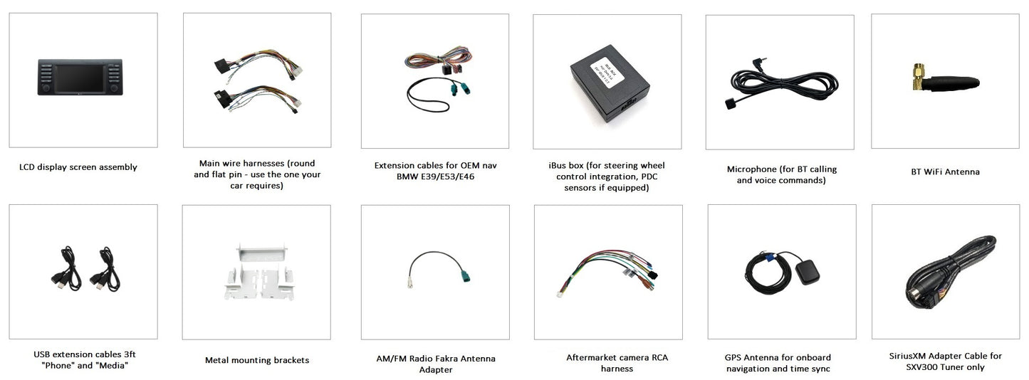 Dynavin D9-E53 Multimedia Stereo System for BMW X5 1999-2006 with OEM navigation