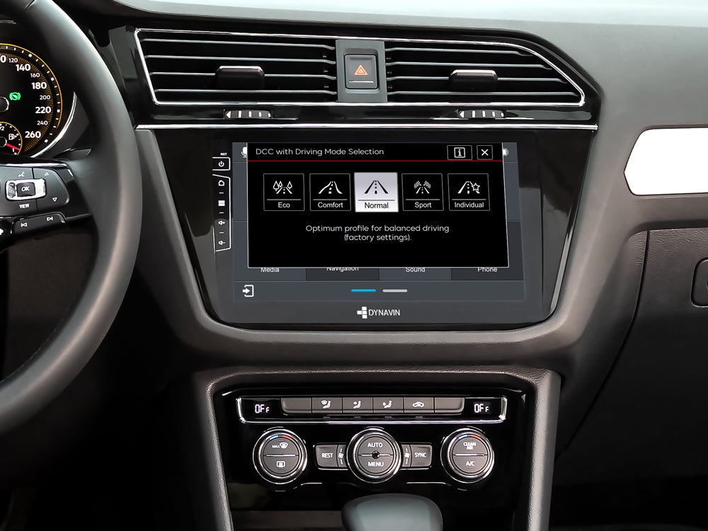 Dynavin D10-82 Multimedia Stereo System for Volkswagen Tiguan 2017 & newer