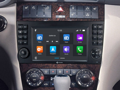 Dynavin D10-MBC Multimedia Stereo System for Mercedes C Class 2004-2007 & G Class 2007-2011 with Premium Audio