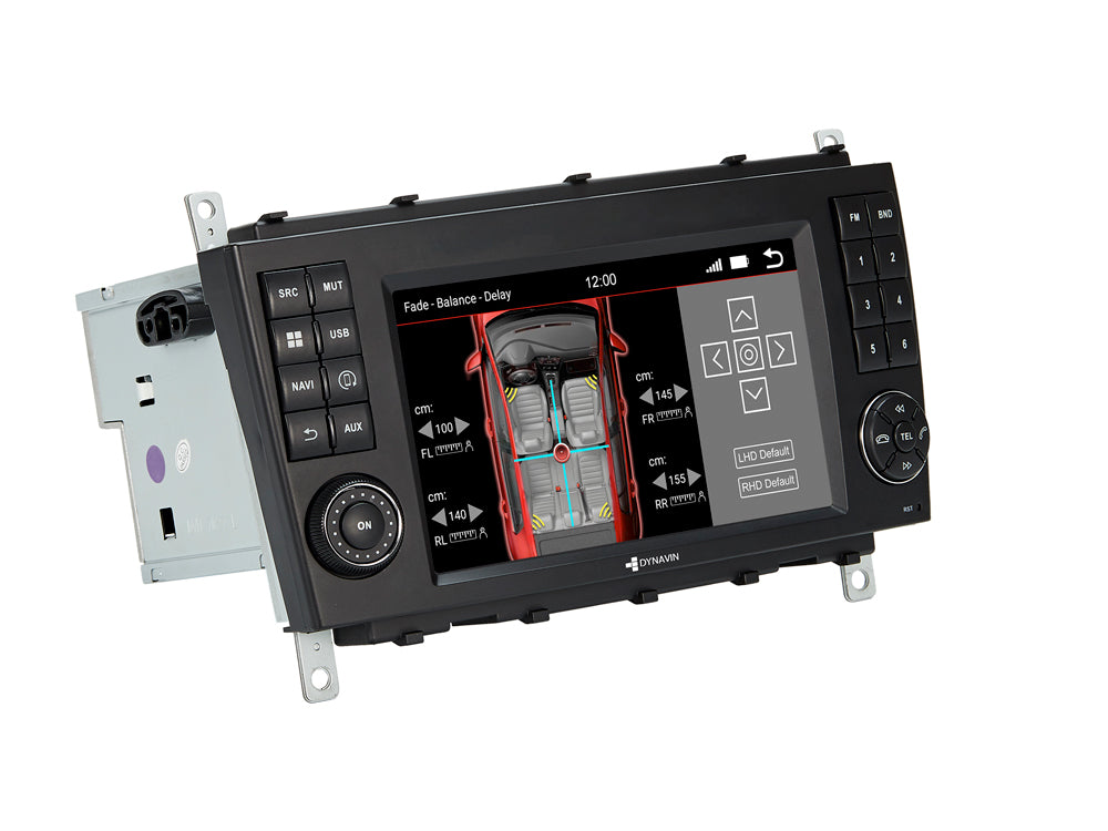[OPEN BOX] Dynavin 8 D8-MBC Plus Radio Navigation System for Mercedes C Class 2004-2007 & G Class 2007-2011 with Standard Audio