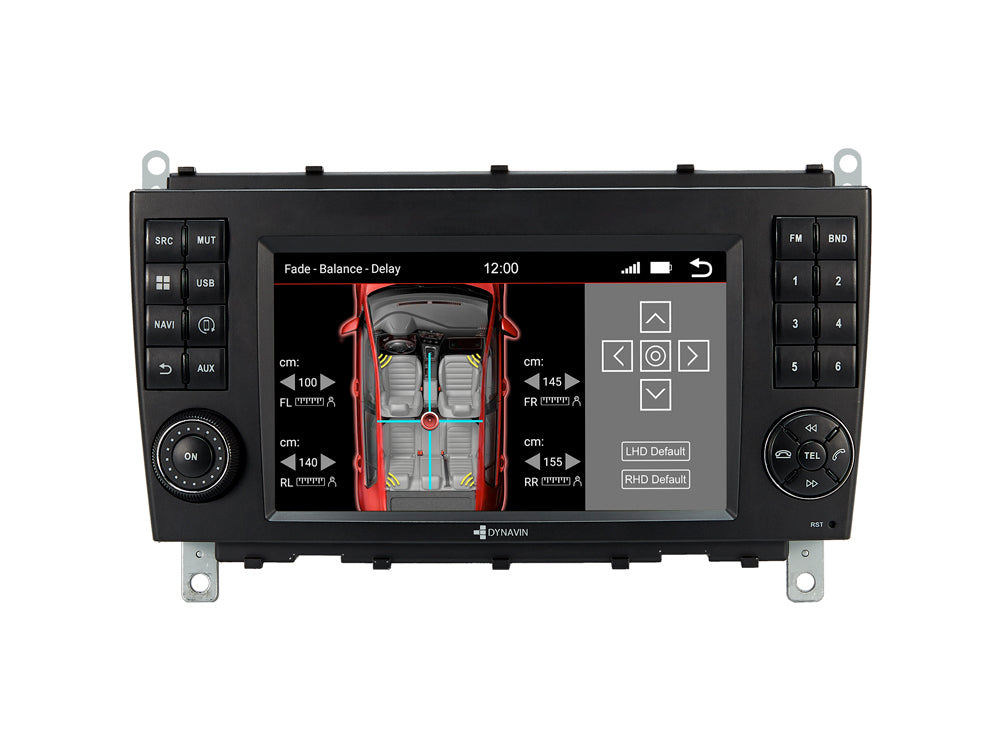 [Open Box] Dynavin D10-CLK Multimedia Stereo System for Mercedes CLK 2005-2009 w/Standard Audio