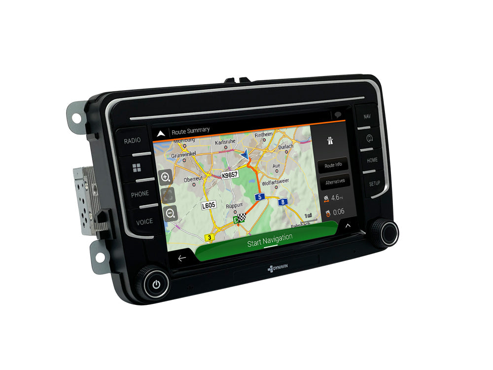 Dynavin 9 D9-V7 Plus Radio Navigation System for Volkswagen Beetle, Golf, Jetta, Passat, Tiguan