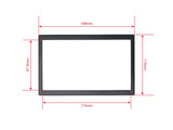 Dynavin MFK-H Mounting Brackets for 7" Universal Unit (112mm Metal Cage and 118mm Plastic Frame)
