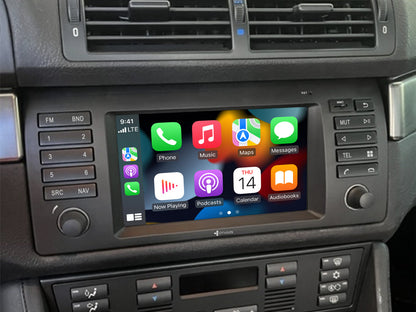 Dynavin D10-E39 Multimedia Stereo System for BMW 5 Series 1996-2003 with OEM navigation