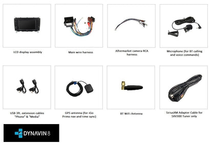 [OPEN BOX] Dynavin 8 D8-MBC Plus Radio Navigation System for Mercedes C Class 2004-2007 & G Class 2007-2011 with Standard Audio