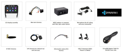 [OPEN BOX] Dynavin 8 D8-PC Radio Navigation System for Porsche Cayenne 2003-2010 + MOST adapter