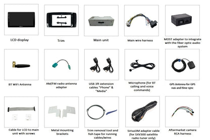 Dynavin D10-DF431 Multimedia Stereo System for Mercedes R Class 2006-2014 + MOST adapter