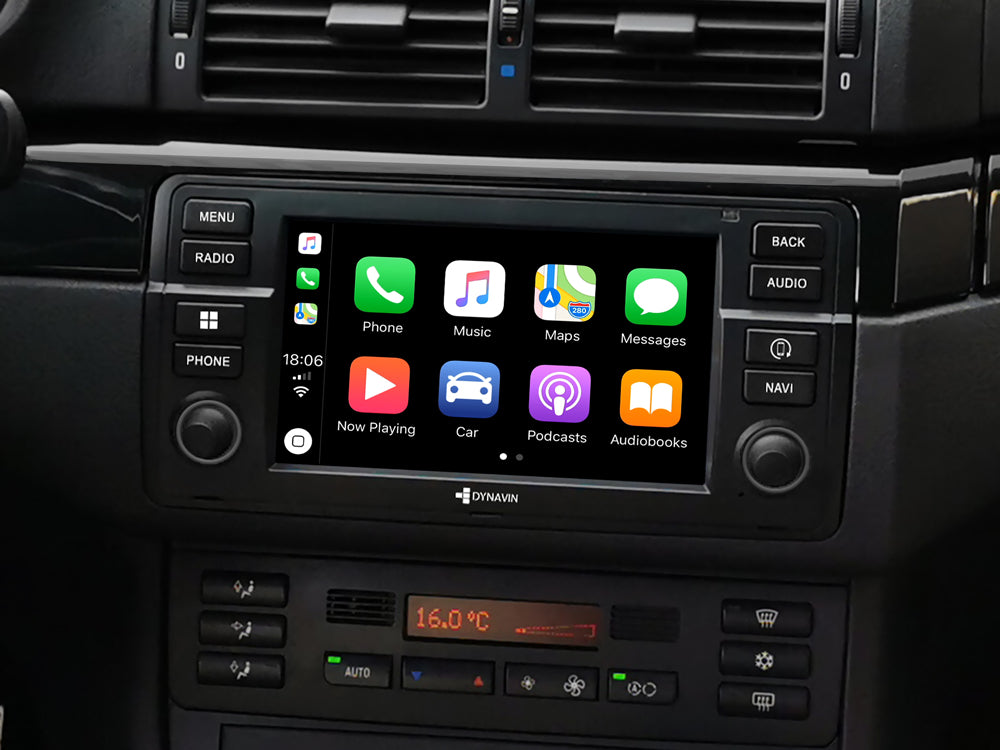 [OPEN BOX] Dynavin 8 D8-E46 Pro Radio Navigation System for BMW 3 Series 1998-2006 w/"Business" unit