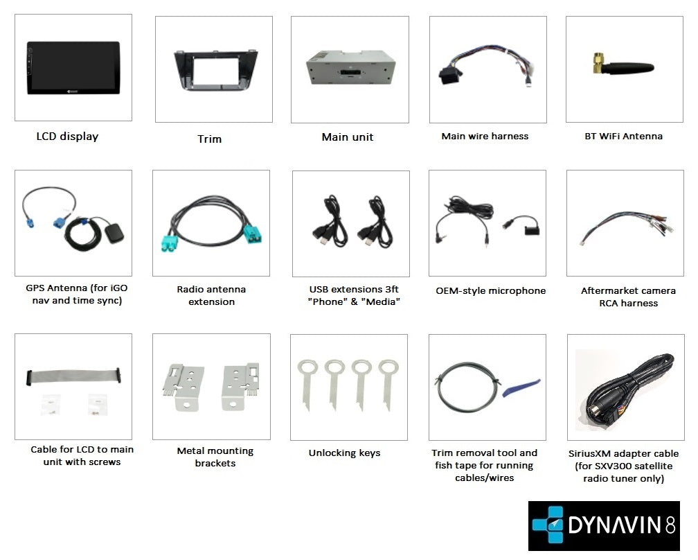 [CLEARANCE] Dynavin 8 D8-82 Plus Radio Navigation System for Volkswagen Tiguan 2017-current