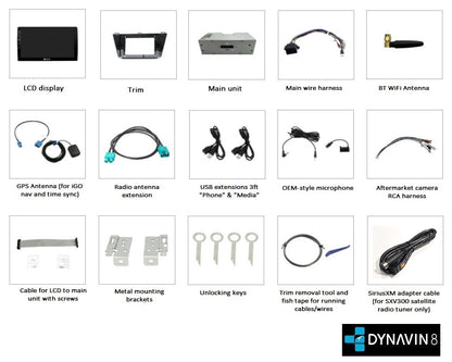 [CLEARANCE] Dynavin 8 D8-82 Plus Radio Navigation System for Volkswagen Tiguan 2017-current